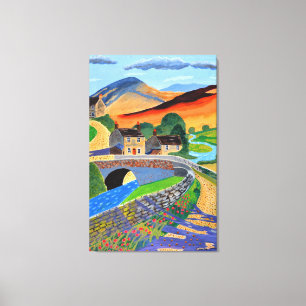 Schottische Hochlandkunst Leinwand