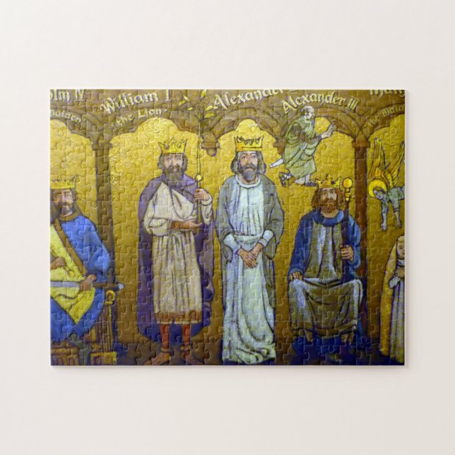 schottische Könige Puzzle (Horizontal)