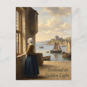 Schottische Landschaft Johannes Vermeer Ölmalerei Postkarte