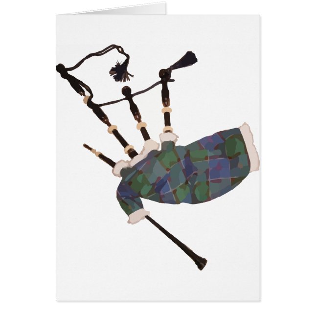 schottische Plaid Dudelsäcke (Vorne)