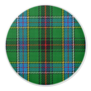 Schottische Pracht Clan Duncan Tartan Karo Keramikknauf