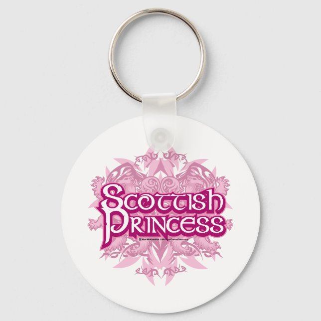 Schottische Prinzessin Schlüsselanhänger (Vorderseite)