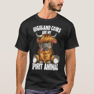 Schottische Rindenkühe Hochland Kühe sind mein Gei T-Shirt