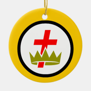 Schottische Rite-Ausgabe Keramik Ornament