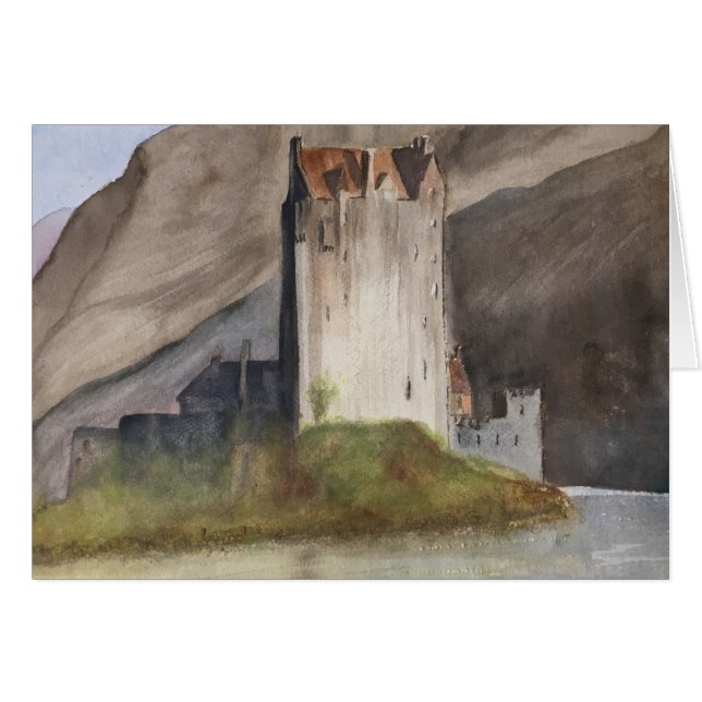 SCHOTTISCHE SCHLOSS-KARTE (Vorderseite (Horizontal))