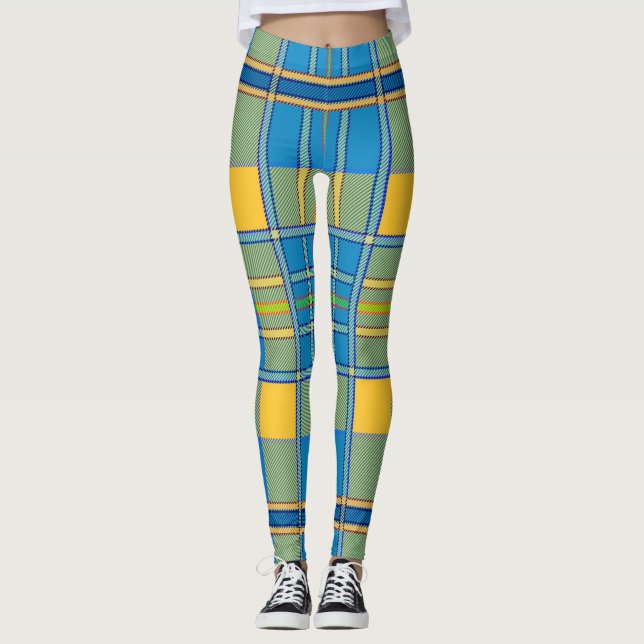 schottische Schottenmuster-Leggings Leggings (Vorderseite)