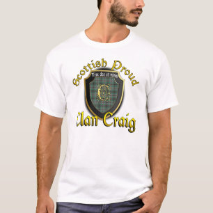 Schottische stolze Shirts Clan-Craig
