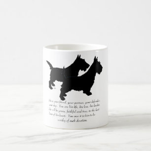 Schottische Terrier Erinnerungsstücke - MÄNNLICHE Tasse