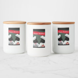 Schottische Terrier Lebensmitteletikett