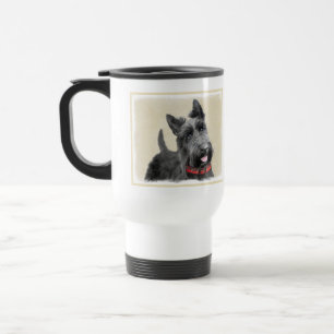 Schottische Terrier-Malerei - niedliche Reisebecher