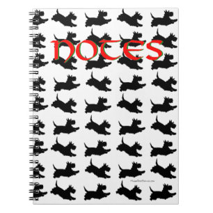 Schottische Terrier Notizblock