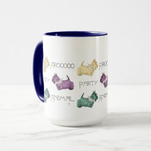 Schottische Terrier Partytiere Tasse