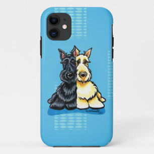 Schottische Terrier zwei einer Art Case-Mate iPhone Hülle