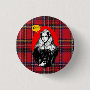 Schottische Unabhängigkeit Mary Queen of Scots Tar Button
