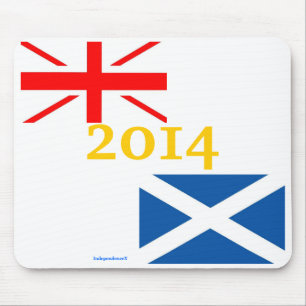 Schottische Unabhängigkeit Mousemat 2014 Mousepad