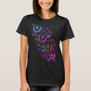 Schottische Unabhängigkeit Saor Alba Thistles T-Shirt