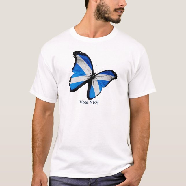 Schottische Unabhängigkeit T-Shirt (Vorderseite)