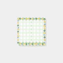 Schottische und blumengrün und gelb Niedlich