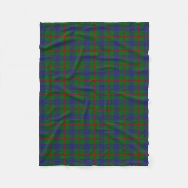 Schottischer Clan Agnew KlassikerTartan Fleecedecke (Vorderseite)
