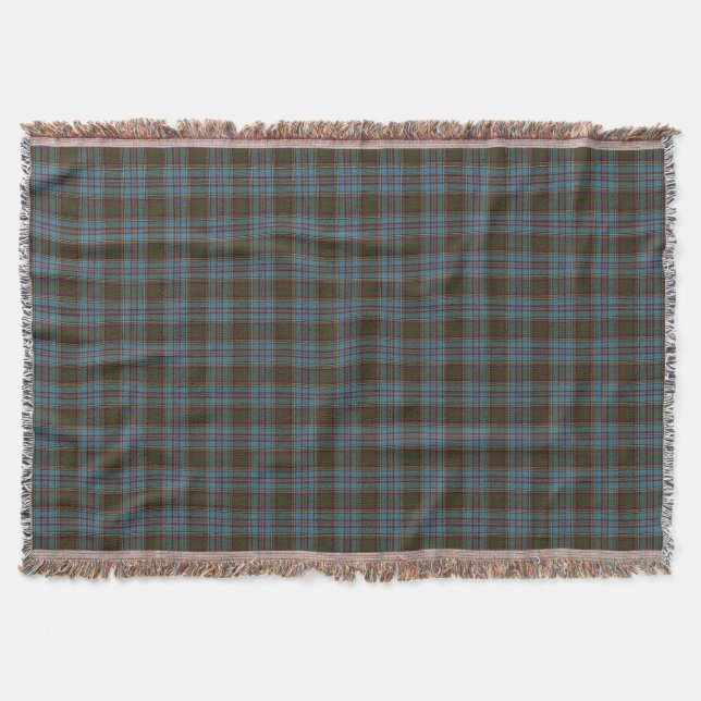 Schottischer Clan-AndersonTartan Decke (Vorderseite)