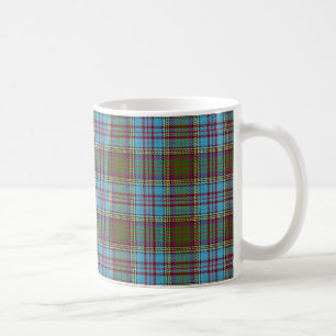Schottischer Clan-AndersonTartan Kaffeetasse