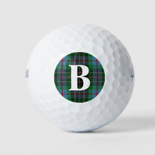 Schottischer Clan Brodie-Tartan-Karo Golfball