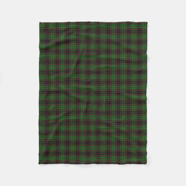 Schottischer Clan Buchan KlassikerTartan Fleecedecke (Vorderseite)
