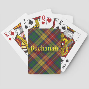 Schottischer Clan Buchanan Spielkarten