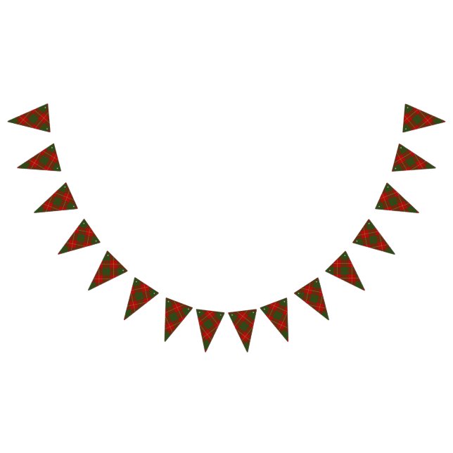 Schottischer Clan-CameronTartan Wimpelkette (Alle)