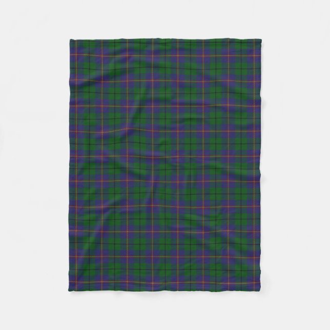 Schottischer Clan Carmichael KlassikerTartan Fleecedecke (Vorderseite)