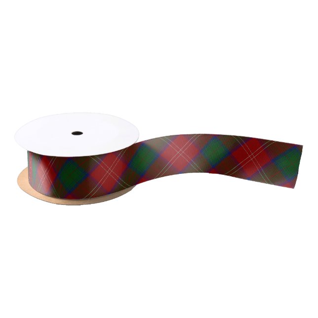 Schottischer Clan Chisholm KlassikerTartan Satinband (Spule)