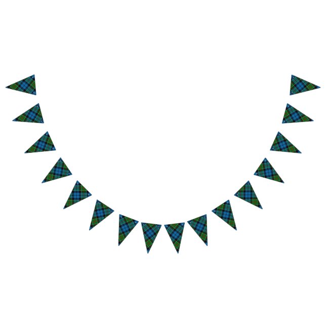 Schottischer Clan Colquhoun Tartan Wimpelkette (Alle)