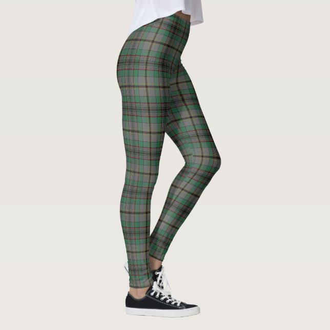 Schottischer Clan-CraigTartan Leggings (Rechts)
