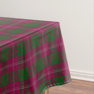 Schottischer Clan-CrawfordTartan Tischdecke
