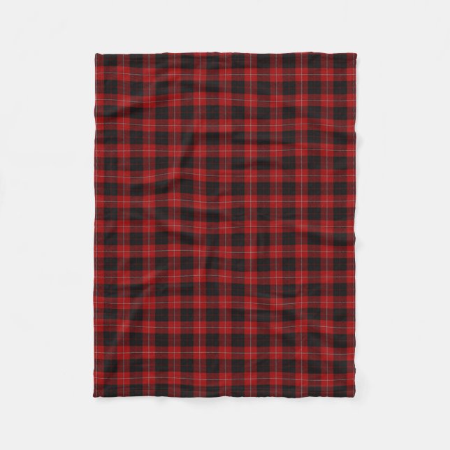 Schottischer Clan Cunningham KlassikerTartan Fleecedecke (Vorderseite)