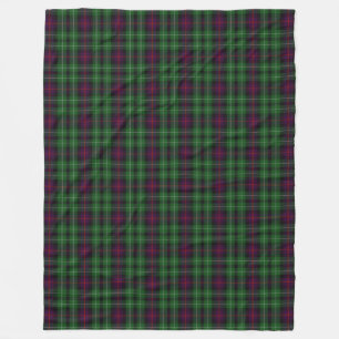 Schottischer Clan Cunningham klassischer Tartan Fleecedecke