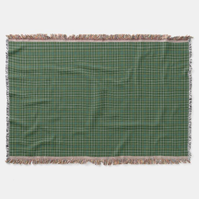 Schottischer Clan Currie CurryCurrierTartan Decke (Vorderseite)