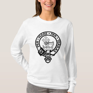 Schottischer Clan-DonaldTartan und -Wappen T-Shirt