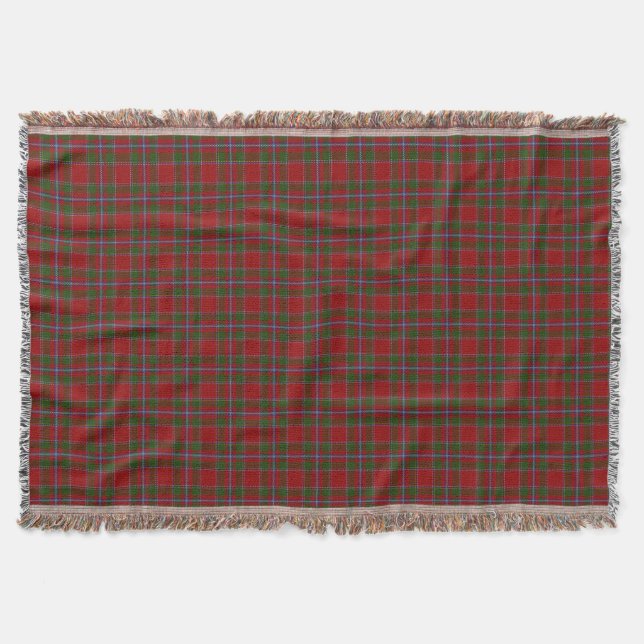 Schottischer Clan Drummond Tartan Decke (Vorderseite)