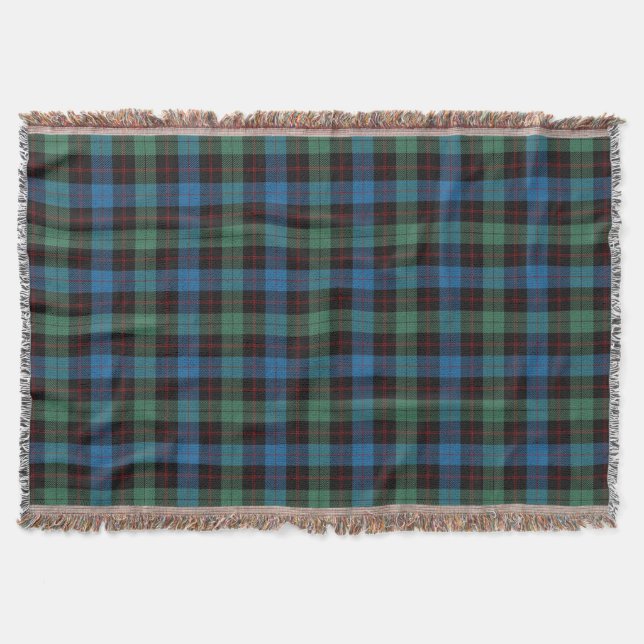 Schottischer Clan Guthrie Tartan Decke (Vorderseite)