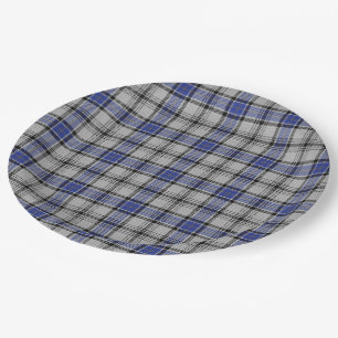 Schottischer Clan Hannay Tartan Pappteller