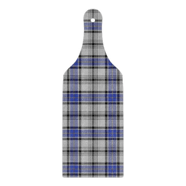 Schottischer Clan Hannay Tartan Schneidebrett (Vorderseite)