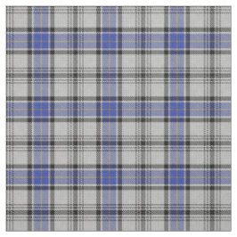 Schottischer Clan Hannay weißes blaues Stoff