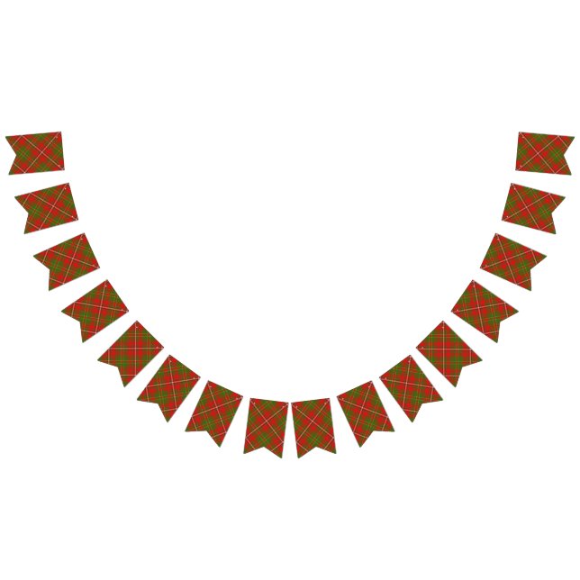 Schottischer Clan heuen Tartan Wimpelkette (Alle)