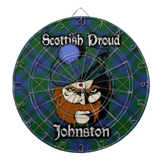 Schottischer Clan Johnstone Johnston Dartscheibe