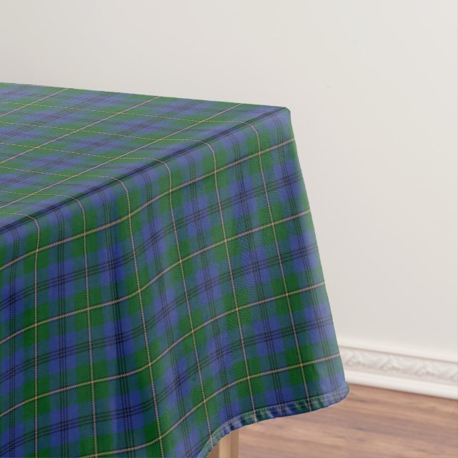 Schottischer Clan Johnstone Johnston Tartan Tischdecke (Beispiel)