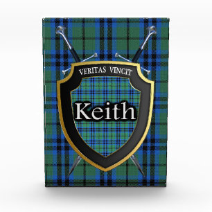 Schottischer Clan-KeithTartan Fotoblock