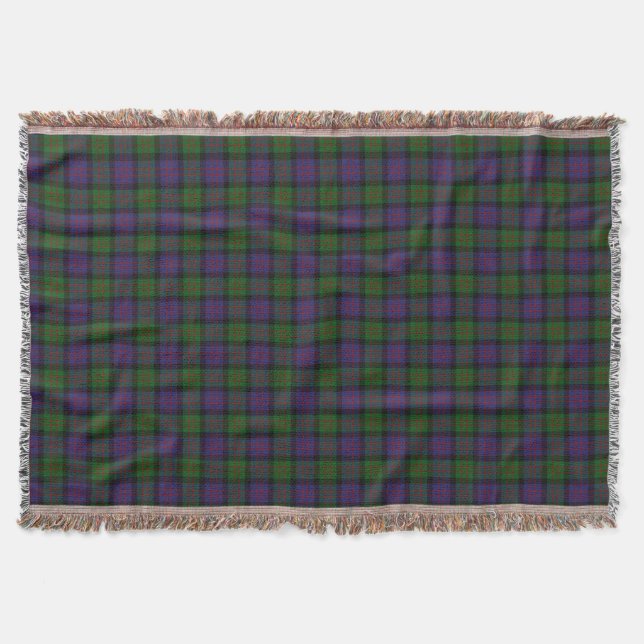 Schottischer Clan MacDonald Donald Tartan Decke (Vorderseite)