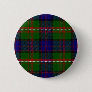 Schottischer Clan MacDonald von Clanranald Tartan Button