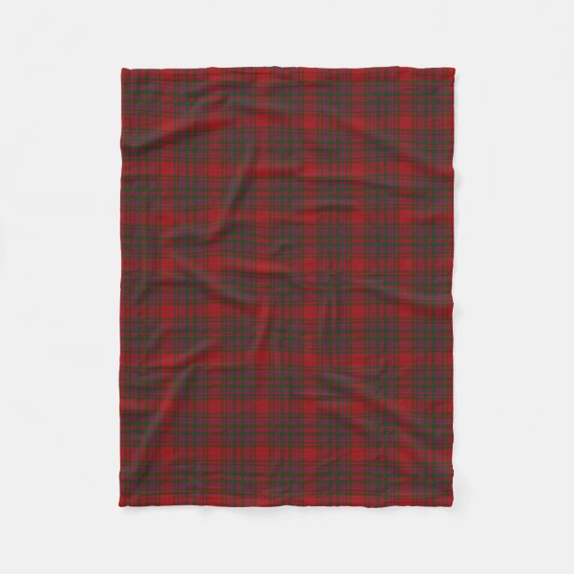 Schottischer Clan MacDougall KlassikerTartan Fleecedecke (Vorderseite)